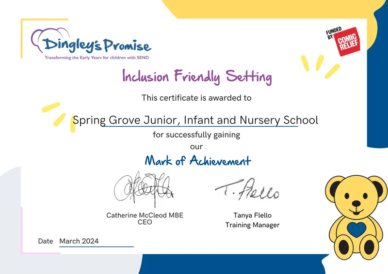 Spring Grove Junior Infant and Nursery School, Huddersfield