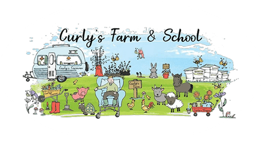 Curly's Farm and School logo